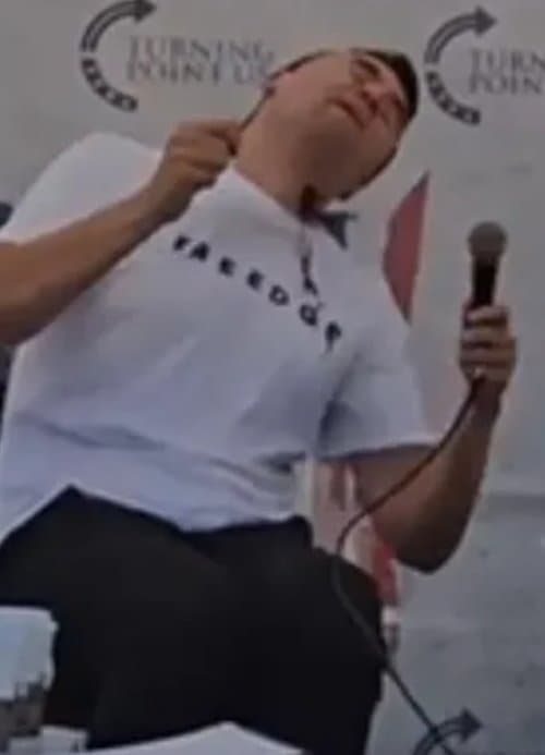 Charlie Kirk Getting Shot